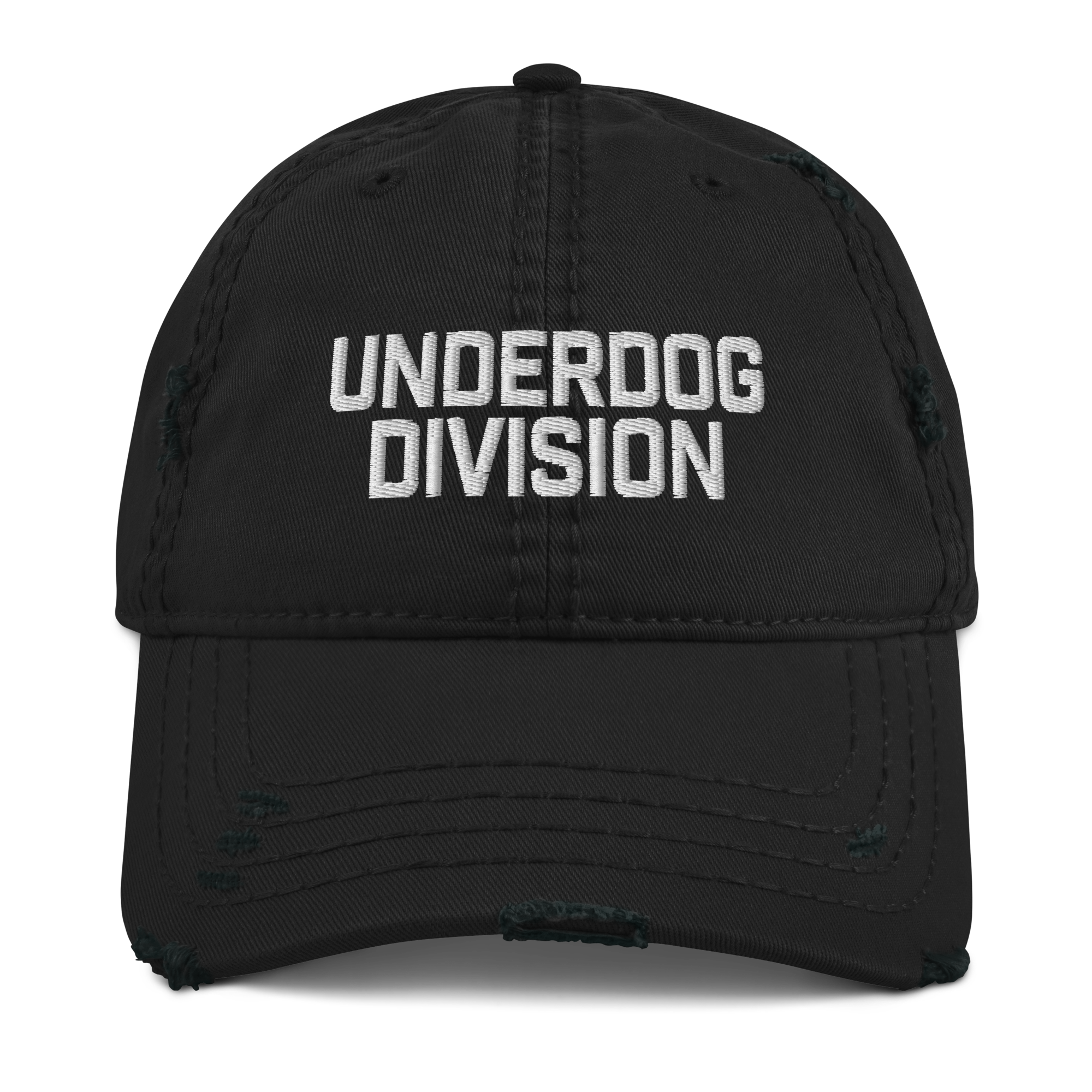 Division Distressed Embroidered Hat