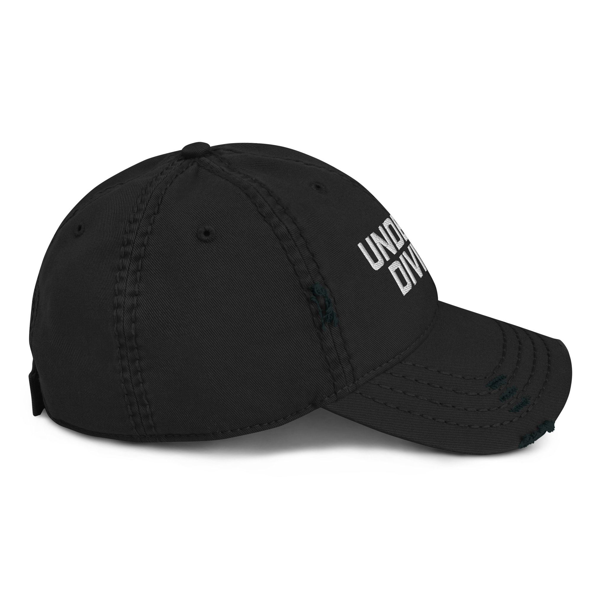 Division Distressed Embroidered Hat