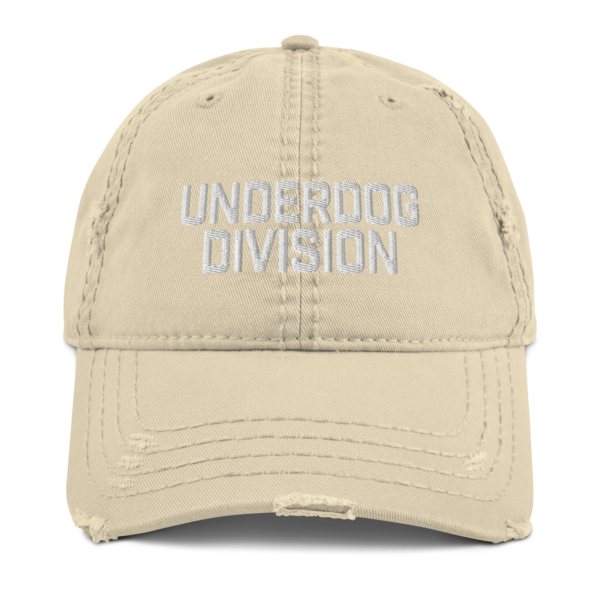 Division Distressed Embroidered Hat