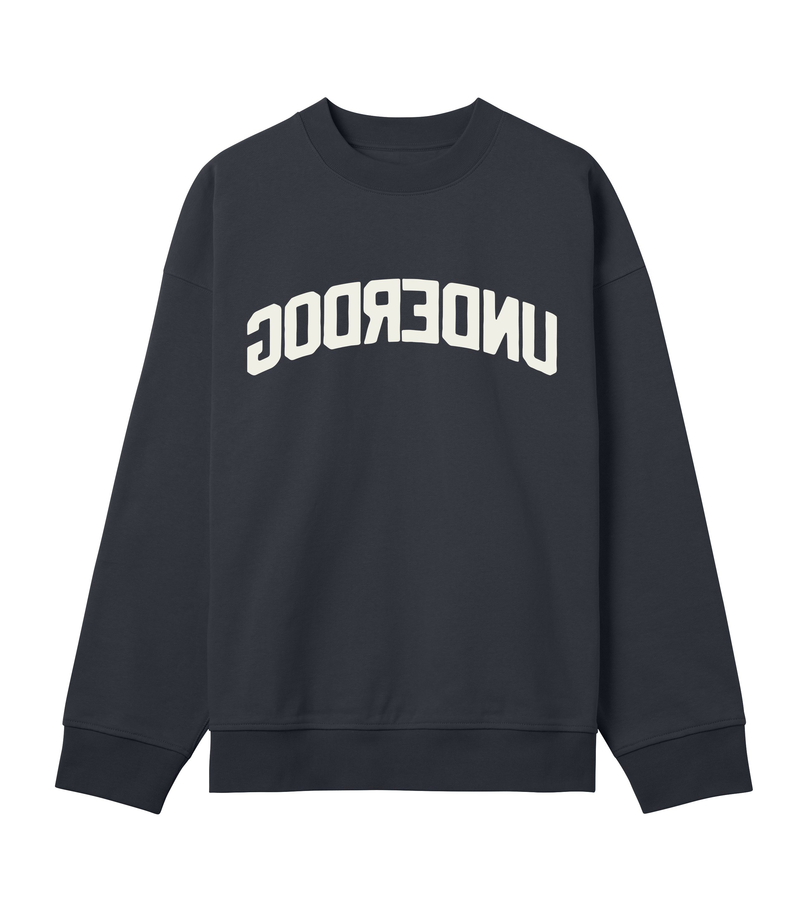 Reverse Logo Boxy Sweatshirt